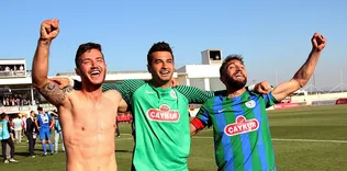 Çaykur Rizespor’un Süper Lig coşkusu