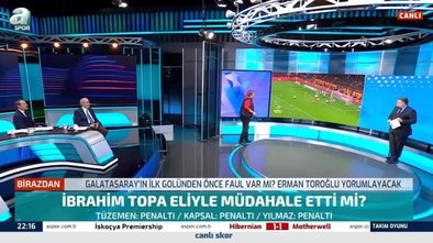 Galatasaray - Altay maçı sonrası Erman Toroğlu'dan VAR tepkisi!