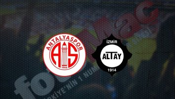Antalyaspor - Altay | CANLI