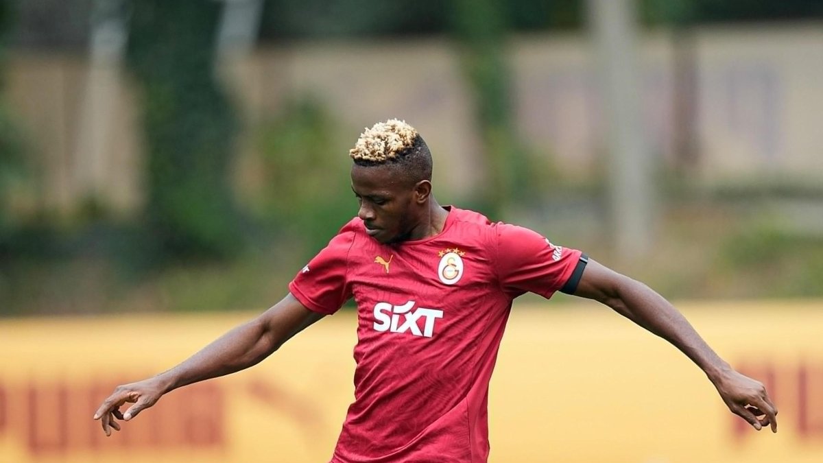 Galatasaray'da Victor Osimhen sevinci!