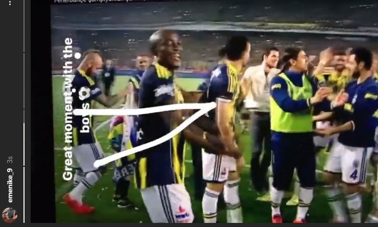Emenike Den Fenerbahce Paylasimi Son Dakika Fenerbahce Haberleri Fotomac
