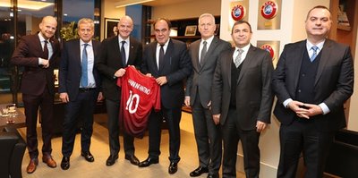 Infantino, Cumhurbaşkanı Erdoğan ile görüşecek