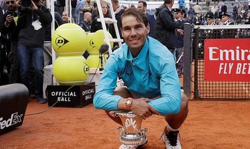 Roma Açık'ta şampiyon Nadal