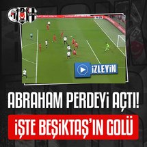 GOL | Beşiktaş 1-0 Ankara Keçiörengücü