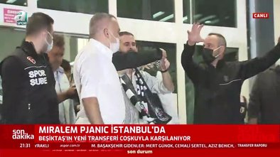 Son dakika Beşiktaş haberleri | Miralem Pjanic İstanbul'da!