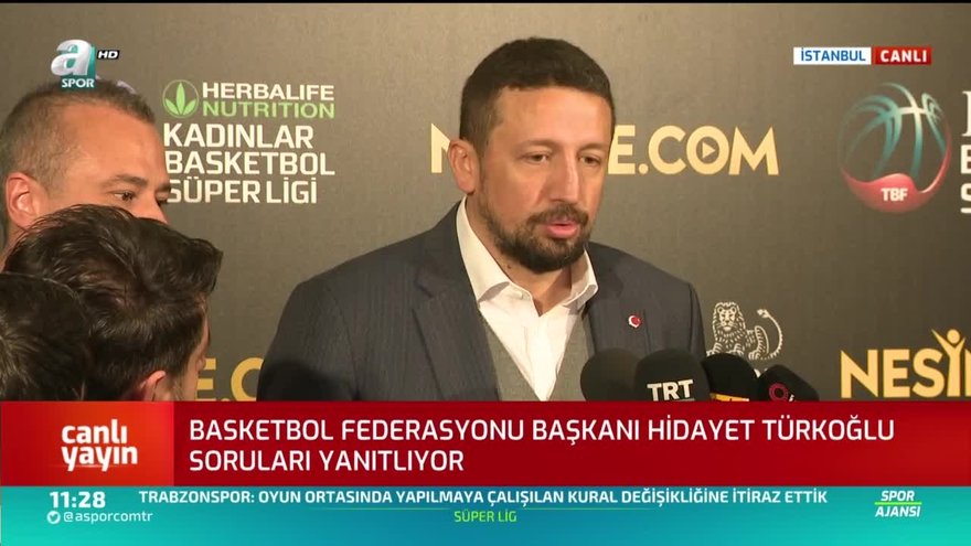 TBF Başkanı Hidayet Türkoğlu: Hataları azaltmak için çalışıyoruz