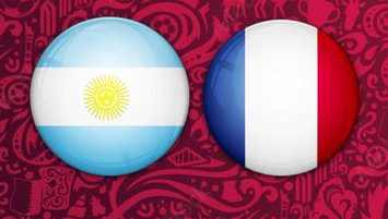 Arjantin Fransa maçı CANLI