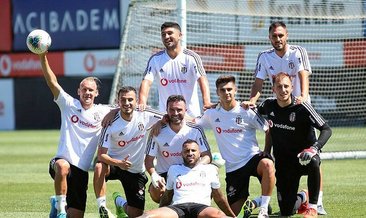 Beşiktaş pas ve taktik çalıştı