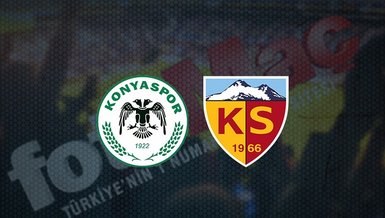 Konyaspor - Kayserispor maçı ne zaman, saat kaçta ve hangi kanalda canlı yayınlanacak? | Süper Lig