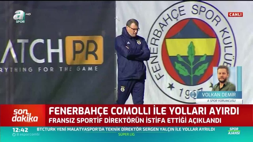 Volkan Demir: Comolli istifa etmemiş ettirilmiştir