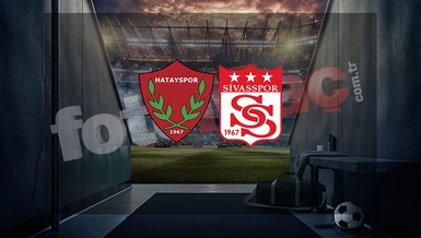 Hatayspor Sivasspor maçı CANLI anlatım