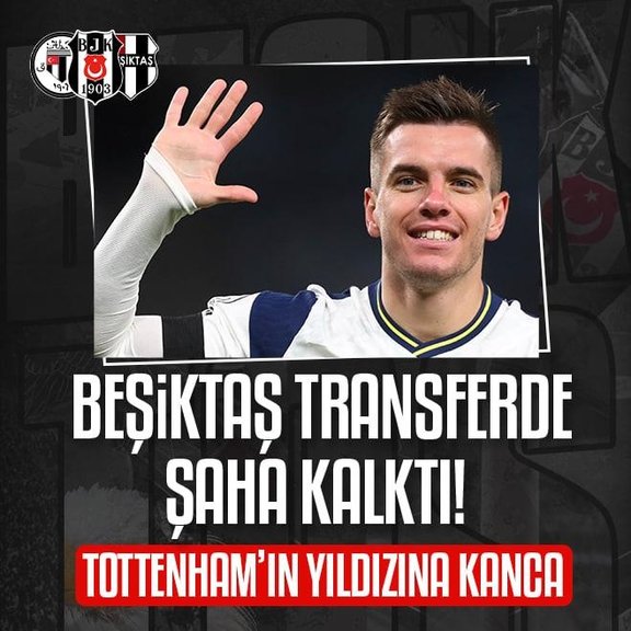 Beşiktaş transferde şaha kalktı! Tottenham’ın yıldızına kanca