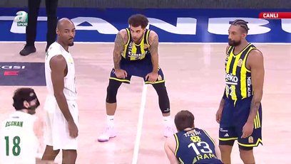 >Safiport Erokspor 18-18 Fenerbahçe Beko (1. Periyot Sonucu)