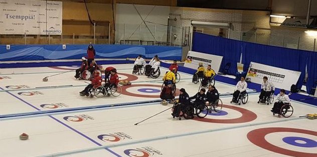 Tekerlekli Sandalye Curling Milli Takimi B Klasmani Dunya Sampiyonasi Na Veda Etti Son Dakika Diger Sporlar Haberleri Fotomac