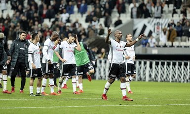 Beşiktaş - Osmanlıspor maçından kareler