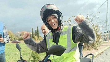 Özil ehliyet sınavına girdi!