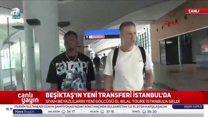 >Beşiktaş'ın yeni transferi İstanbul'da!