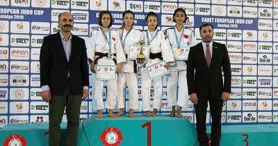 Judo Avrupa Kupası'nda 23 madalya kazanan Türkiye şampiyon oldu