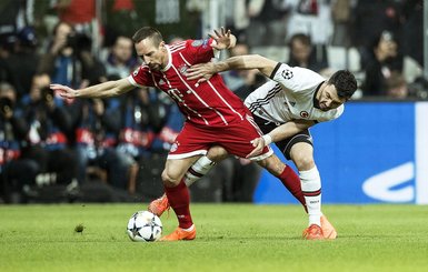 Beşiktaş - Bayern Münih maçından kareler