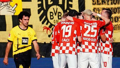Mainz 3-0 Borussia Dortmund (MAÇ SONUCU - ÖZET)