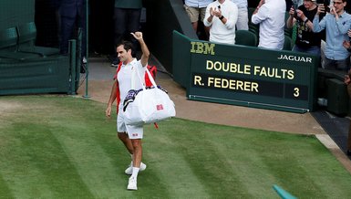 Son dakika tenis haberleri | Roger Federer Wimbledon'a veda etti!