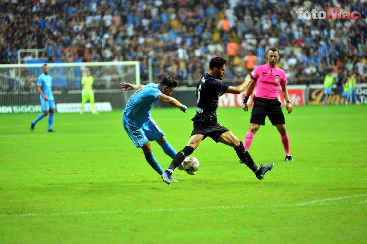 Adana Demirspor - Trabzonspor maçını sonrası eleştiri "Ağır çekim oynarsan"