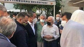Ali Koç Emre Belözoğlu'nu acı gününde yalnız bırakmadı