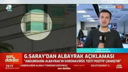 >Galatasaray'dan Abdurrahim Albayrak açıklaması