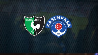 Denizlispor - Kasımpaşa maçı saat kaçta hangi kanalda?