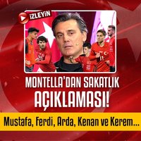 Montella'dan sakatlık açıklaması!