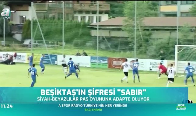 Beşiktaş'ın şifresi 'Sabır'