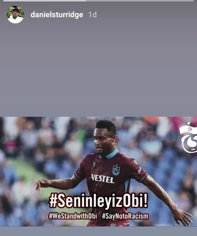 Trabzonsporlu futbolculardan Obi Mikel'e destek - 5