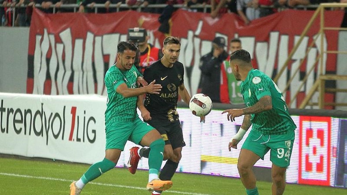 Çorum FK 1-1 Bodrum FK (MAÇ SONUCU ÖZET)