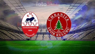 Kahramanmaraşspor - Ümraniyespor maçı ne zaman, saat kaçta? Ziraat Türkiye Kupası heyecanı sürüyor! Kahramanmaraşspor - Ümraniyespor maçı CANLI izle