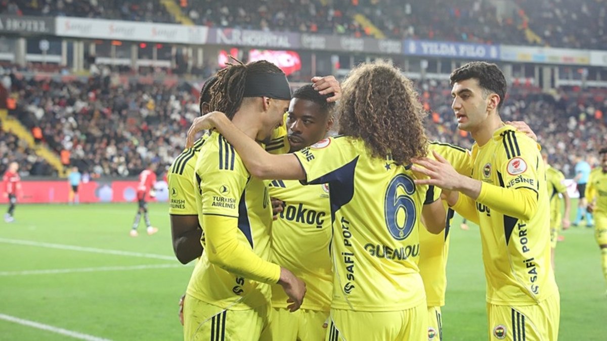 Gaziantep'te çeyrek final bileti Fenerbahçe'nin!