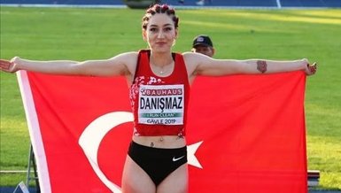 Milli atlet Tuğba Danışmaz Türkiye rekoru derecesini yükseltti!
