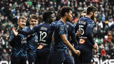 Saint-Etienne - Marseille: 2-4 (MAÇ SONUCU - ÖZET)