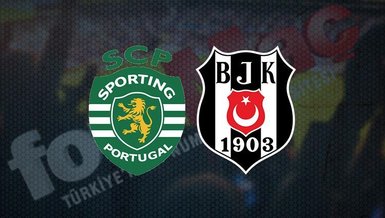 Sporting Lizbon - Beşiktaş maçı CANLI SKOR (Exxen canlı izle)