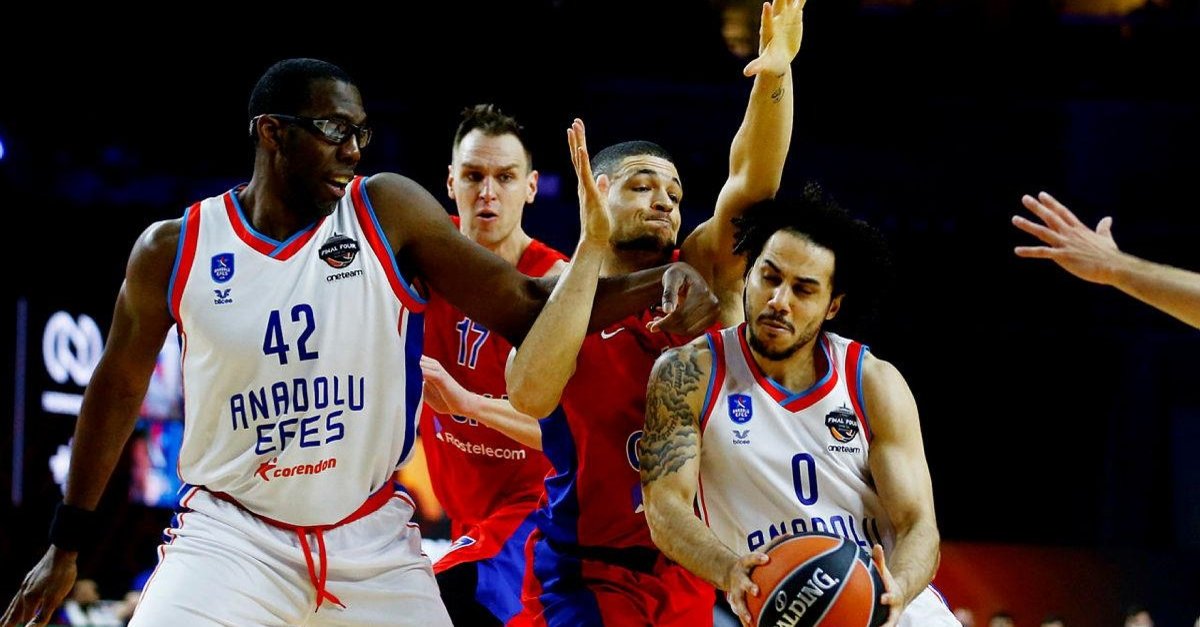 Anadolu Efes Euroleague De Finalde Cska Moskova Anadolu Efes 86 89 Mac Sonucu Ozet Fotomac