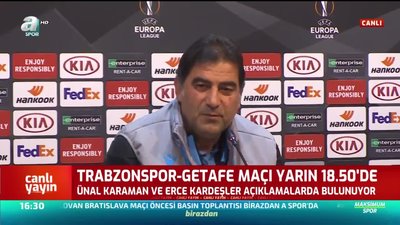 >Ünal Karaman: Trabzonspor sahaya kazanmak için çıkar