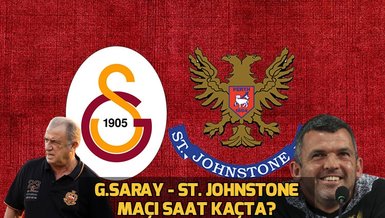 Galatasaray - St. Johnstone maçı saat kaçta ve hangi kanalda canlı yayınlanacak? Seyircili mi oynanacak?