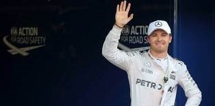 Azerbaycan'da ilk zafer Rosberg'in