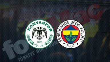 Konyaspor Fenerbahçe maçı canlı izle | Konyaspor Fenerbahçe CANLI | FB maçı canlı