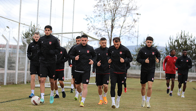Sivasspor Adana Demirspor maçının hazırlıklarını sürdürdü