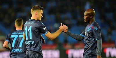 Trabzonspor'u Sörloth ve Nwakaeme coşturdu!
