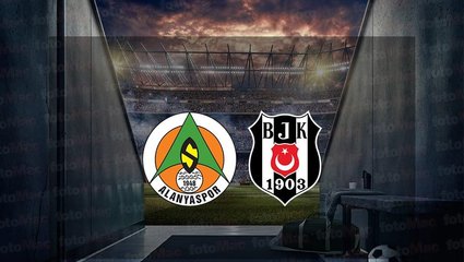 Alanyaspor Beşiktaş maçı CANLI | Alanyaspor - Beşiktaş maçı ne zaman, saat kaçta ve hangi kanalda?