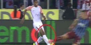 Galatasaray’ı çıldırtan pozisyon