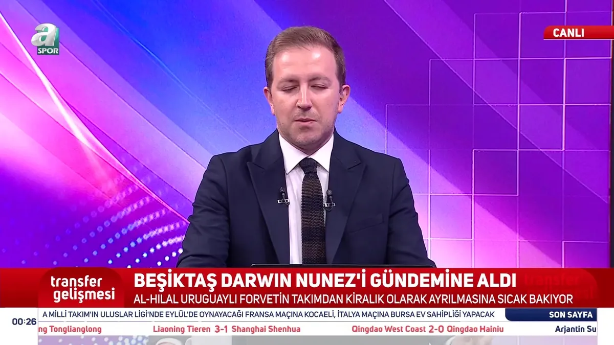 Beşiktaş'ta Darwin Nunez heyecanı! Transfere onay verildi