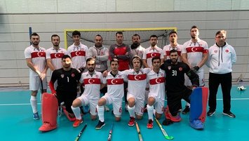 Salon Hokey Milli Takımı Danimarka'yı 7-3 yendi