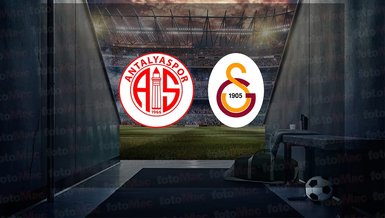 Antalyaspor - Galatasaray maçı ne zaman, saat kaçta ve hangi kanalda canlı yayınlanacak? Maçın muhtemel 11'leri